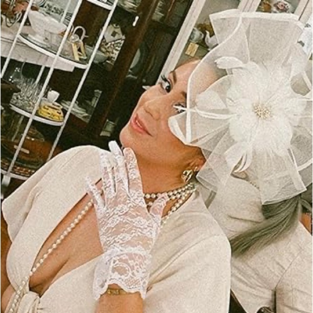 SAFERIN Fascinator for Women Hair Clip Hat